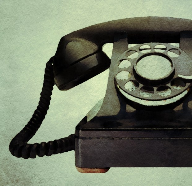 old black phone