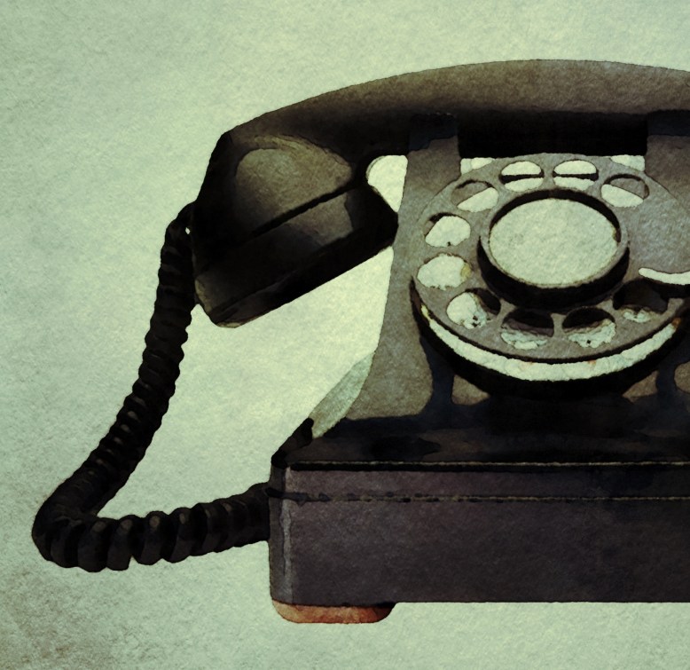 old black phone