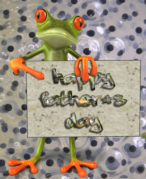 father's day frog
