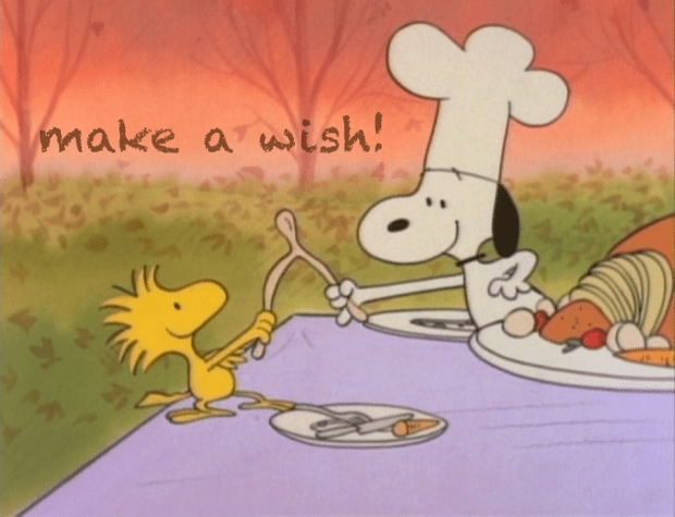 snoopy thanksgiving